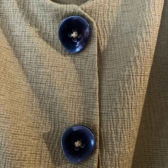 Meraki Sage Green Ruffle Sleeve Blouse - Picture 3 of 5